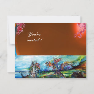 RIDERS IN THE STORM gem orage Invitation