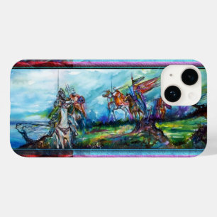 RIDERS IN THE STORM Mediaeval Knights Blue Case-Mate iPhone 14 Case