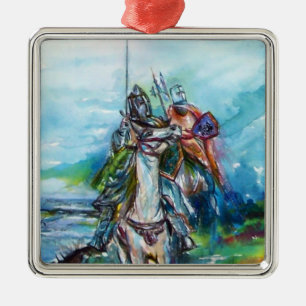 RIDERS IN THE STORM METAL TREE DECORATION