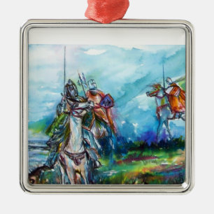 RIDERS IN THE STORM METAL TREE DECORATION
