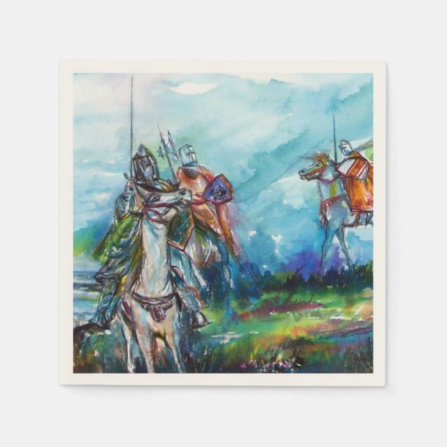RIDERS IN THE STORM NAPKIN (Front)