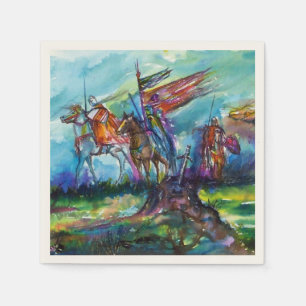 RIDERS IN THE STORM NAPKIN
