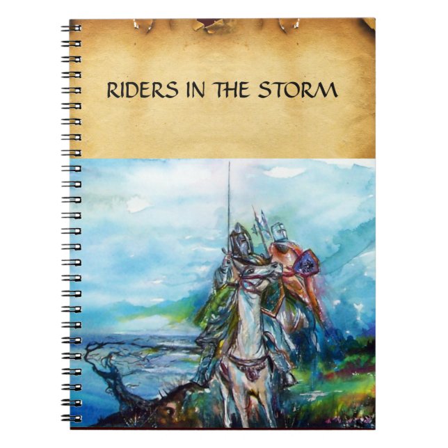 RIDERS IN THE STORM NOTEBOOK (Front)