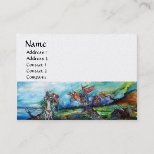 RIDERS IN THE STORM pearl paper Business Card