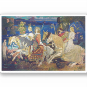 Riders of the Sidhe, c. 1911 by John Duncan