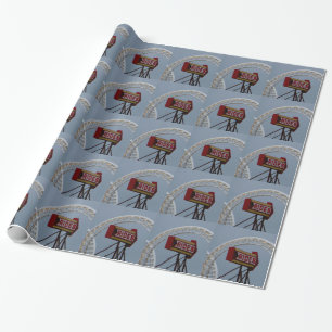 Rides and Roller Coaster Wrapping Paper