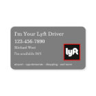 Rideshare Taxi Driver Modern B