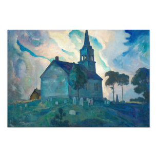 Ridge Church, 1936 by Newell Convers Wyeth Photo Print