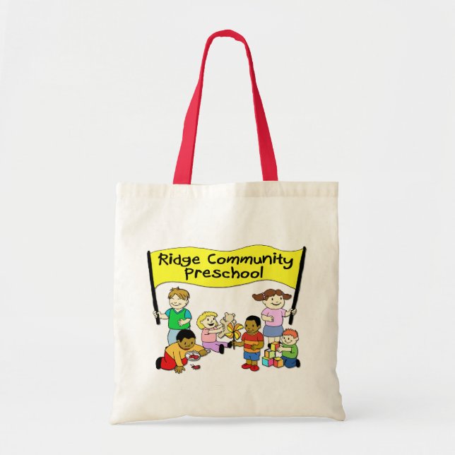 Ridge Community Preschool Tote Bag (Front)