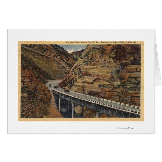 Ridge Route Cut-off, Going to Bakersfield (Front Horizontal)