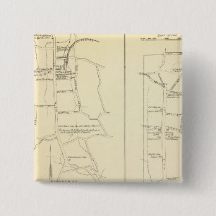 Ridgefield, Newton, Darien 15 Cm Square Badge