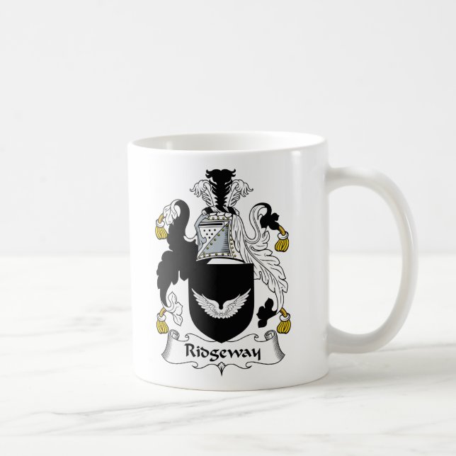 Ridgeway Family Crest Coffee Mug (Right)