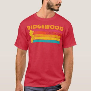 Ridgewood New Jersey Vintage Distressed Souvenir T-Shirt