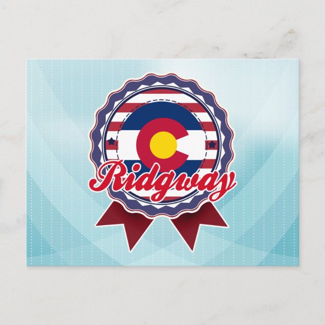 Ridgway, CO Postcard (Front)