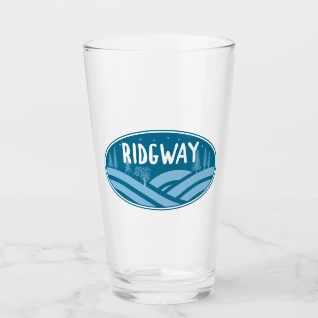 Ridgway Colorado Outdoors Glass (Front)