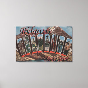 Ridgway State Park, Colorado Canvas Print