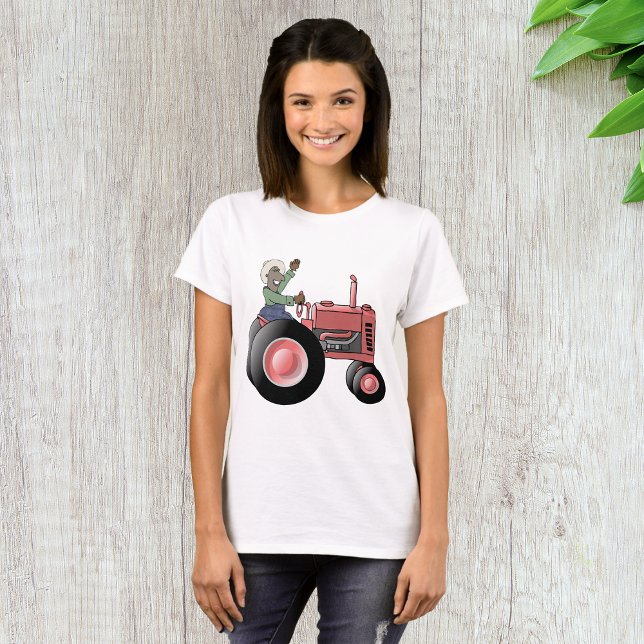 Riding A Tractor T-Shirt (Creator Uploaded)