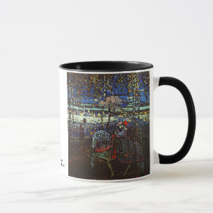 Riding Couple, Wassily Kandinsky 1907 Mug