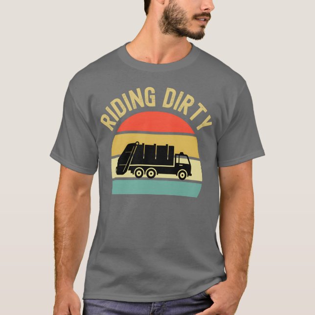 Riding Dirty vintage T-Shirt (Front)