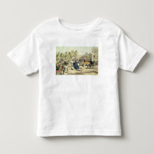 Riding in Rotten Row, Hyde Park Toddler T-Shirt