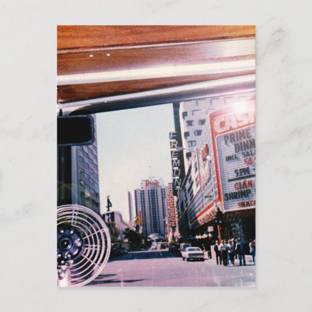 Riding into Vegas Postcard (Front)