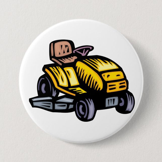 Riding Lawn Mower Button (Front)