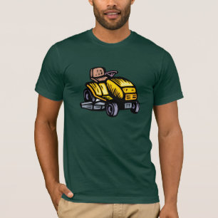 Riding Lawn Mower Mens T-Shirt