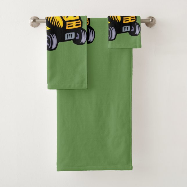 Riding Lawn Mower Towel Set (Insitu)