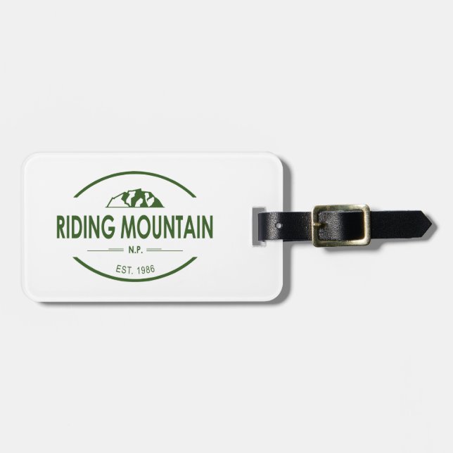 Riding Mountain National Park Luggage Tag (Front Horizontal)