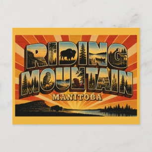 Riding Mountain National Park Manitoba Postcard
