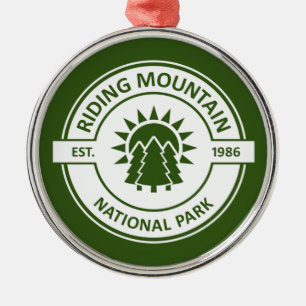 Riding Mountain National Park Metal Tree Decoration