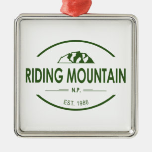 Riding Mountain National Park Metal Tree Decoration