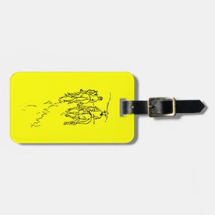 Riding Off Into The Sunset Luggage Tag