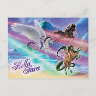 Riding on Moonbeams Postcard