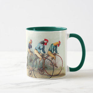 Riding Roosters Mug