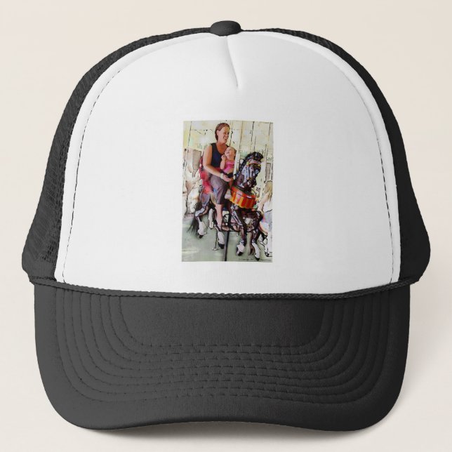 Riding the Carousel with Mum Trucker Hat (Front)