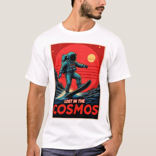 Riding the Cosmic Tides T-Shirt (Front)