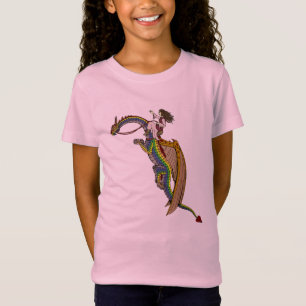 Riding the Rainbow Dragon T-Shirt