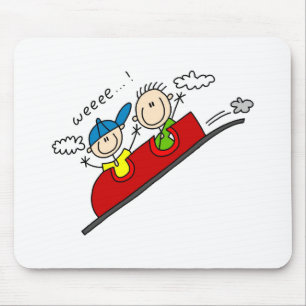 Riding The Rollercoaster Mousepad
