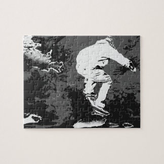 Riding the Storm- Skateboarder Jigsaw Puzzle