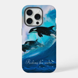 Riding the wave  iPhone 15 pro case