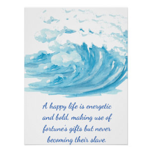 Riding the Waves of Fortune Poster