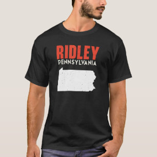 Ridley Pennsylvania USA State America Travel T-Shirt