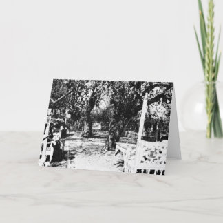 Ridvan Garden, ca. 1907 (01) Card