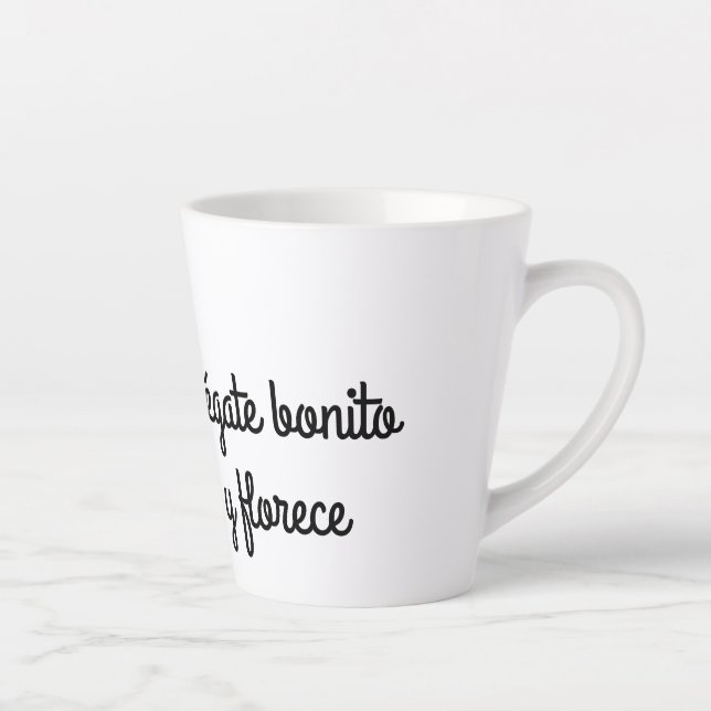 Riégate Pretty I Taza de Cafe latte Latte Mug (Right)