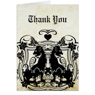 Rielaboration of Vintage Lions with Swirls