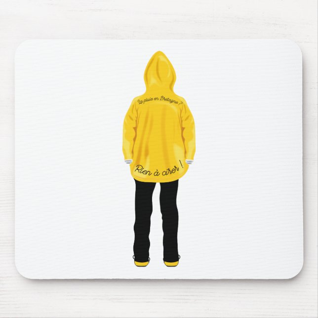 Rien à cirer ! mouse mat (Front)