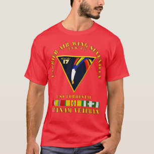 rier Air Wing Seventeen Vietnam Veteran w VN SVC T-Shirt