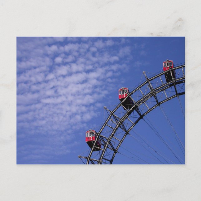 Riesenrad Vienna Austria Postcard (Front)