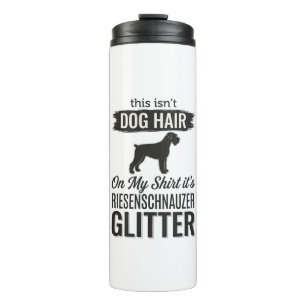 Riesenschnauzer Glitter Funny Dog Lover Design_1 Thermal Tumbler